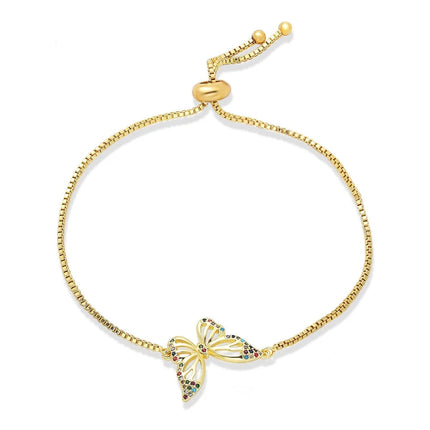 Vlinder Bedelarmband