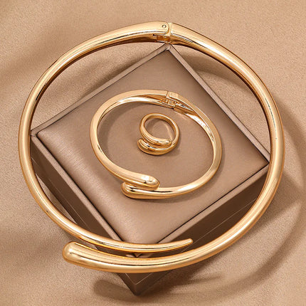 Geometric sieraden set