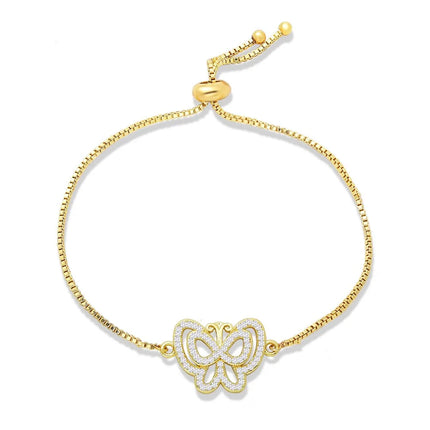 Vlinder Bedelarmband