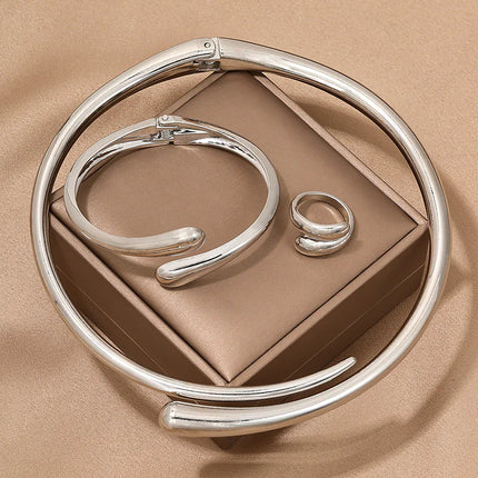 Geometric sieraden set