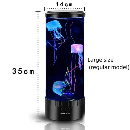 Kleurrijke kwallen LED-lamp