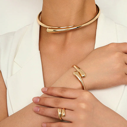 Geometric sieraden set