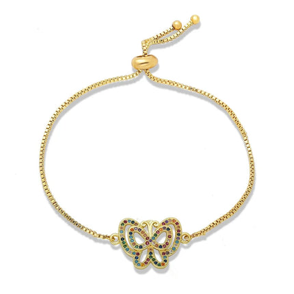 Vlinder Bedelarmband