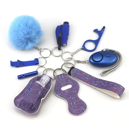 Set van 10 Sleutelhanger Accessoires