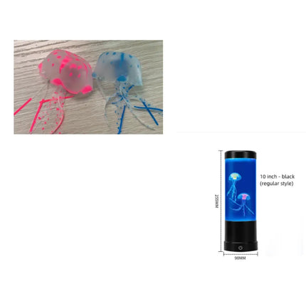 Kleurrijke kwallen LED-lamp