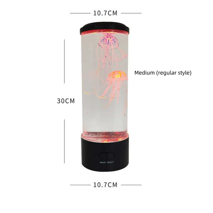 Kleurrijke kwallen LED-lamp