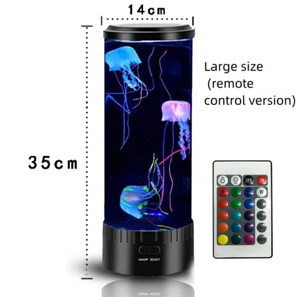 Kleurrijke kwallen LED-lamp
