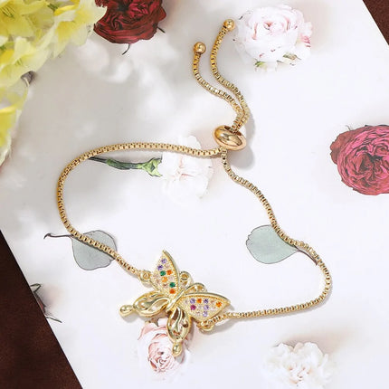 Vlinder Bedelarmband
