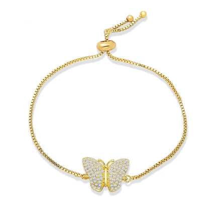 Vlinder Bedelarmband