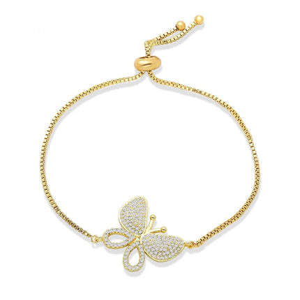 Vlinder Bedelarmband