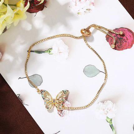 Vlinder Bedelarmband