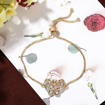 Vlinder Bedelarmband