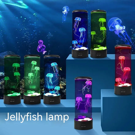 Kleurrijke kwallen LED-lamp