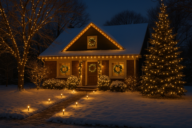 Buitenverlichting Kerst