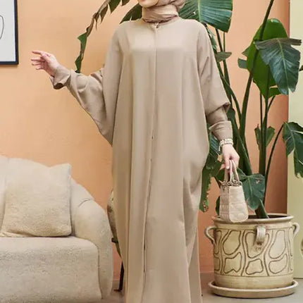 Abaya-jurk met lange mouwen voor moslims