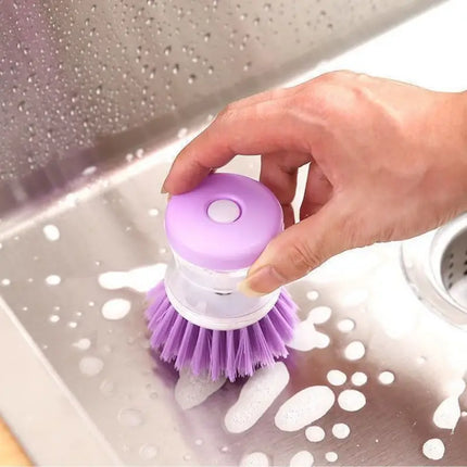 Automatische vloeistofvulborstel voor het wassen van keukenpotten