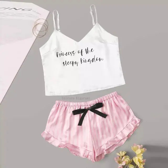 Gedessineerde  pyjama set