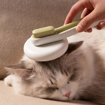 Automatische haarverwijderaar en massagekam voor katten