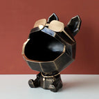 Zwarte hond opberger