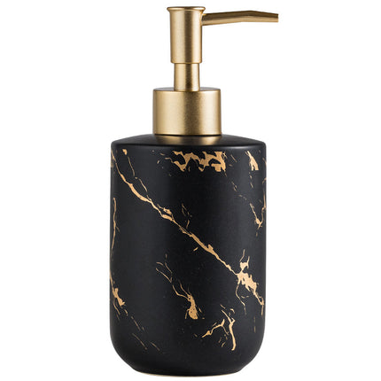 Luxe Keramische Badkamer Set met Marmerpatroon