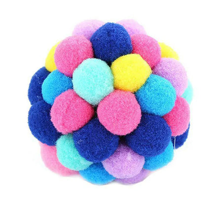 Colorful Handmade Bell Balls for Cats and Pets