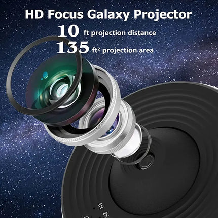 Nachtlampje Galaxy Projector Sterrenhemel Projector