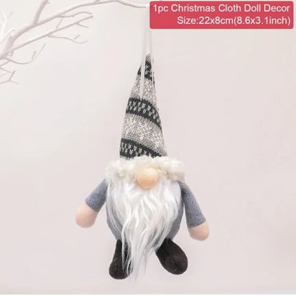 Gnome Kerstmis Gezichtsloze Pop