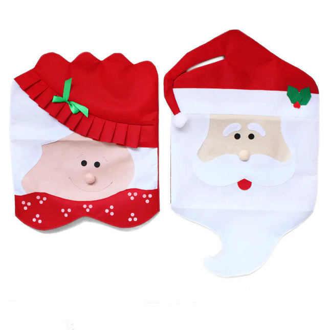 Christmas Chair Covers and Table Decorations
