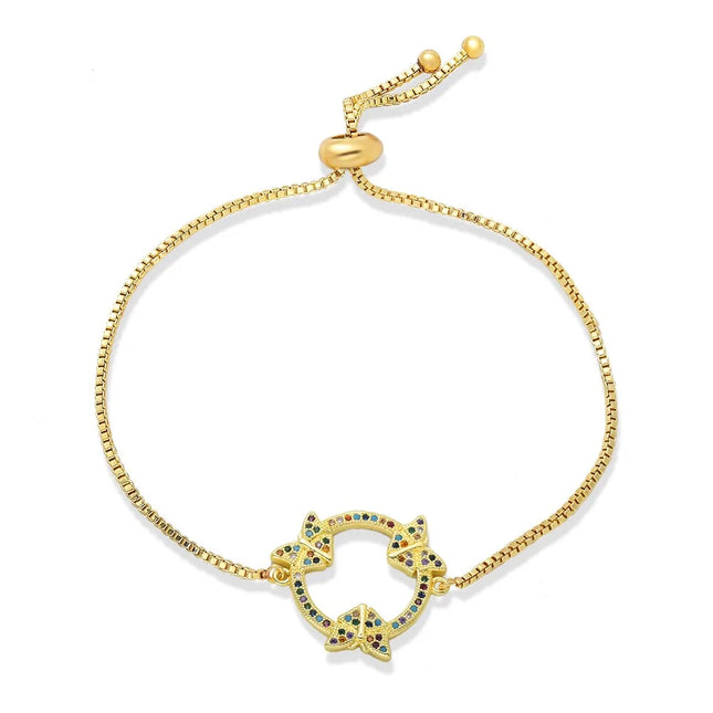 Vlinder Bedelarmband