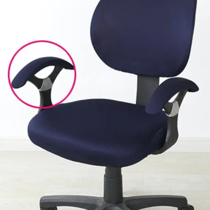 Computer Chair Cover with Floral Design for Office