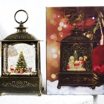 Christmas Decoration Crystal Lamp Music Box