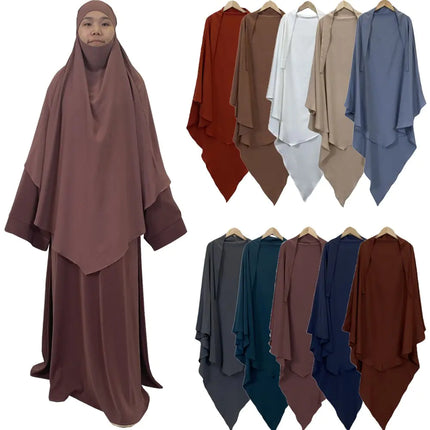 Lange Hijab Hoofddoek voor Vrouwen – Comfortabel &amp; Elegant