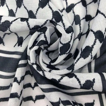 Vrouwen Sjaal Plaid Print Hijab