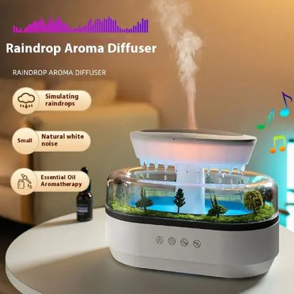 Forest Green Raindrop Aromatherapie Diffuser