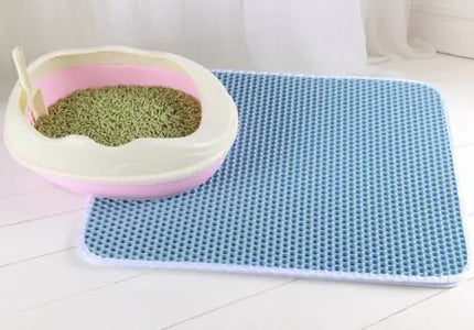 Dubbellaags waterdichte kattenbakmat