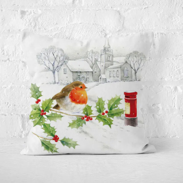 Christmas-Themed Decorative Throw Pillow Covers