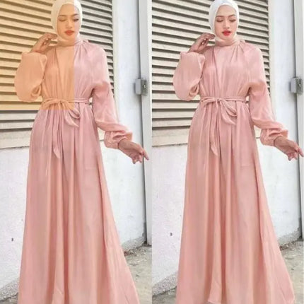 Abaya Hijab Jurk met Mouwen