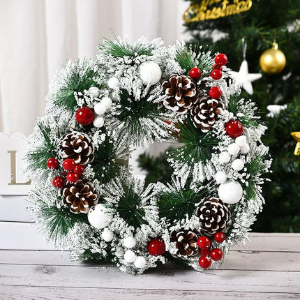 Kerstkrans Deur Garland Ornamenten