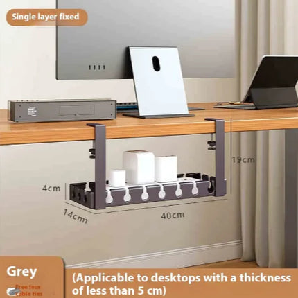 Under-Desk Cord Organizer Box