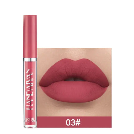 6-delige matte fluwelen lipglossset