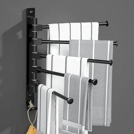 Draaibare Handdoekhouder van Aluminium