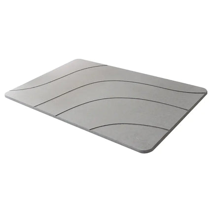 Natuurlijke Diatomeeënbadmat – Sneldrogend & Antislip (60x39 cm)