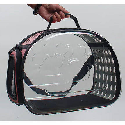 Transparent Pet Backpack for Cats and Dogs