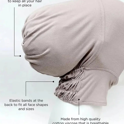 Modale Hijab Cap voor Onderkapje