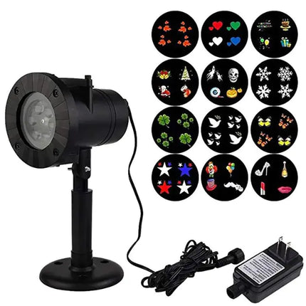 Christmas Laser Snowflake Projector Lamp