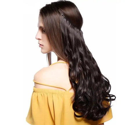 Onzichtbare haarextensies zonder clips