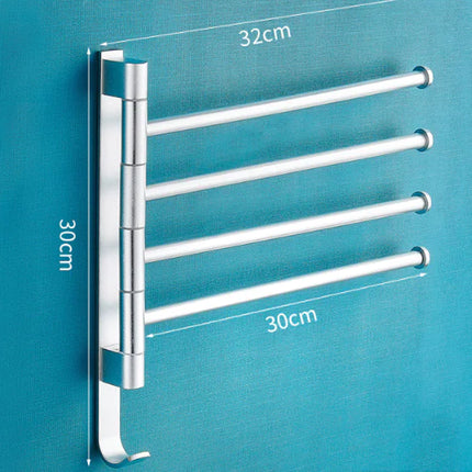 Draaibare Handdoekhouder van Aluminium