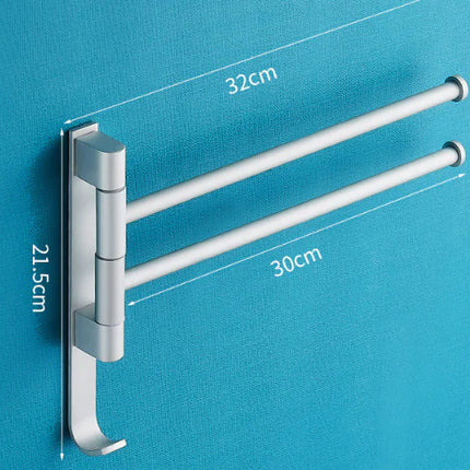 Draaibare Handdoekhouder van Aluminium
