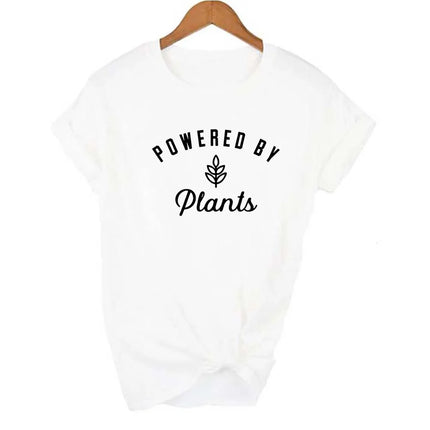 Veganistisch T-shirt met ronde hals voor dames