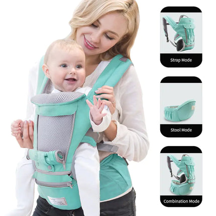 Ergonomische draagzak voor baby's